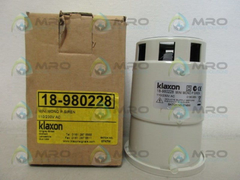 KLAXON 18-980228 SIREN NSMP