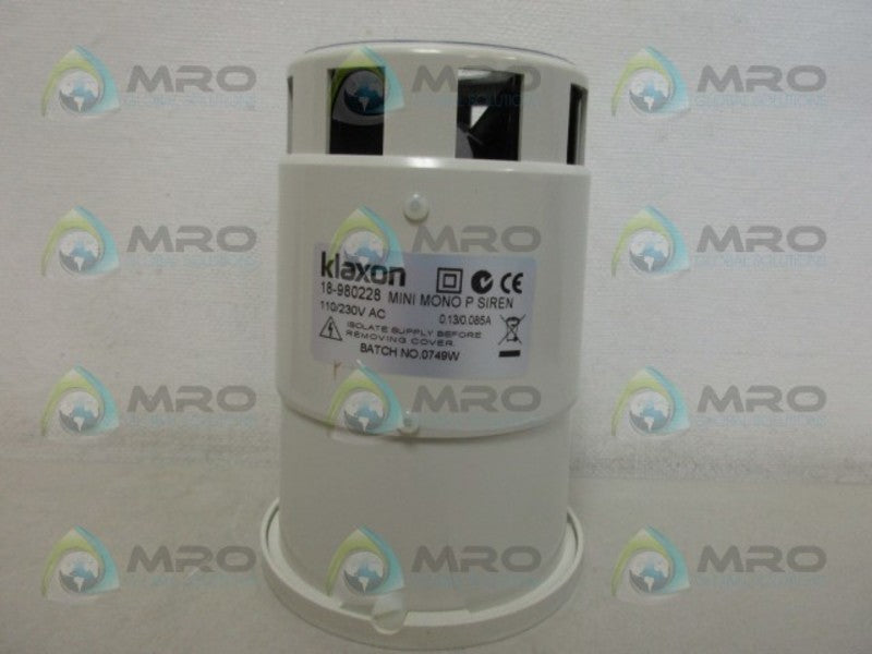 KLAXON 18-980228 SIREN NSMP