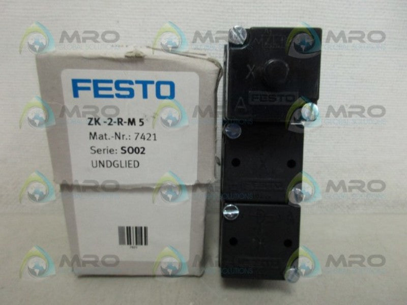 FESTO ZK-2-R-M5 MODULE NSMP