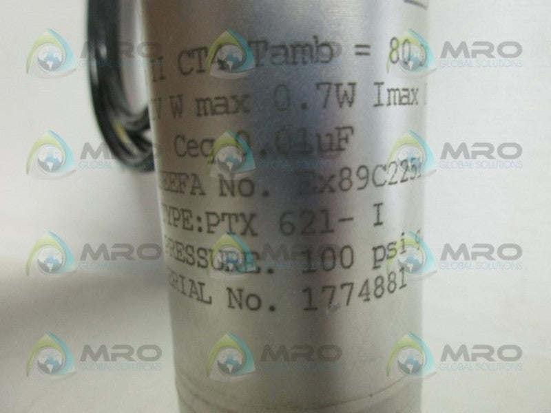 DRUCK PTX621-I PRESSURE TRANSMITTER W/ CORD NSNP