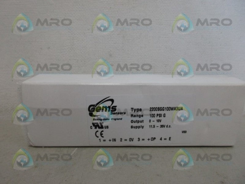 GEMS 2200SGG100WA3UA PRESSURE TRANSMITTER NSMP