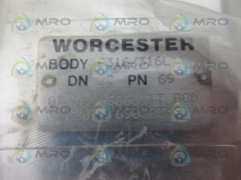 WORCESTER F316/316L VALVE NSNP