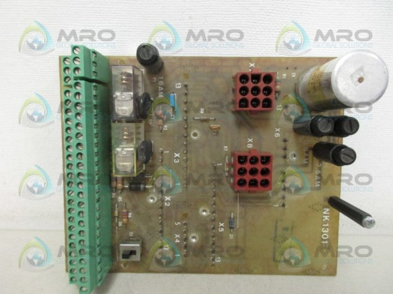 ERHARDT & LEIMER NK1301 MAIN CIRCUIT BOARD UNMP