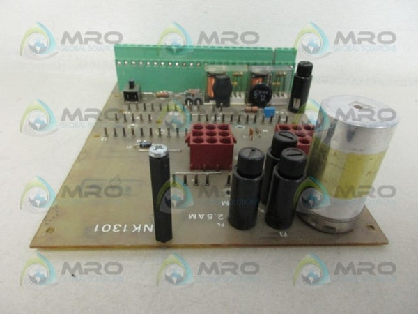 ERHARDT & LEIMER NK1301 MAIN CIRCUIT BOARD UNMP