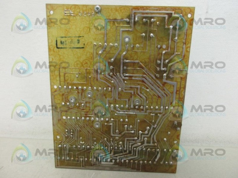 ERHARDT & LEIMER NK1301 MAIN CIRCUIT BOARD UNMP