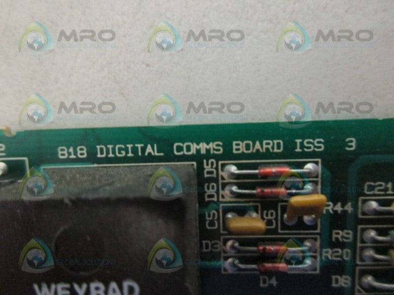 EUROTHERM 020981 DIGITAL COMMUNICATION BOARD UNMP