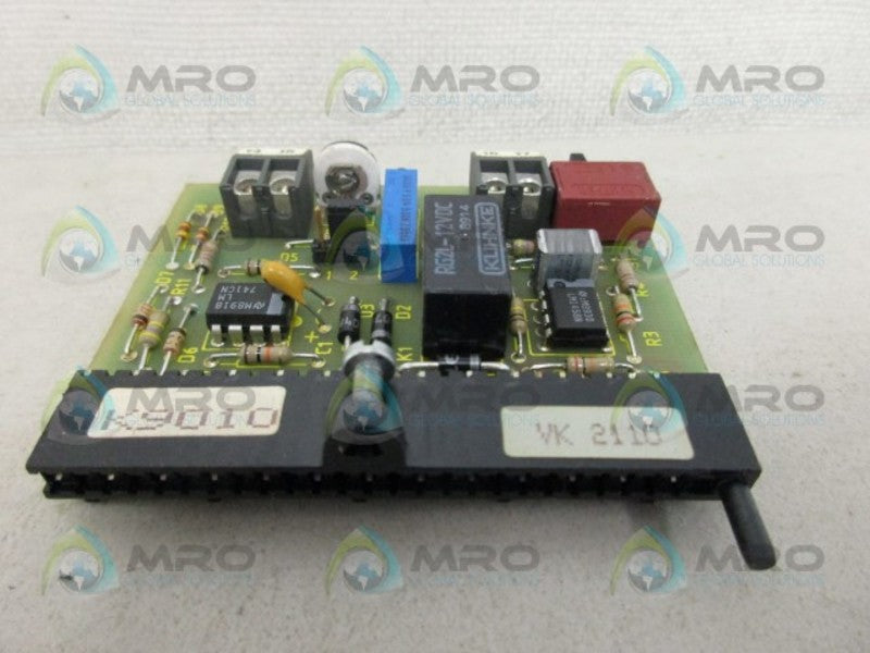 ERHARDT & LEIMER VK2110 CIRCUIT BOARD UNMP