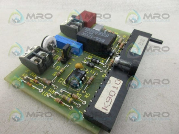 ERHARDT & LEIMER VK2110 CIRCUIT BOARD UNMP