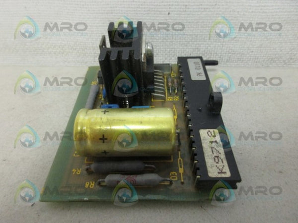 ERHARDT & LEIMER PK0110 CIRCUIT BOARD UNMP