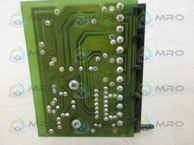 ERHARDT & LEIMER PK0110 CIRCUIT BOARD UNMP