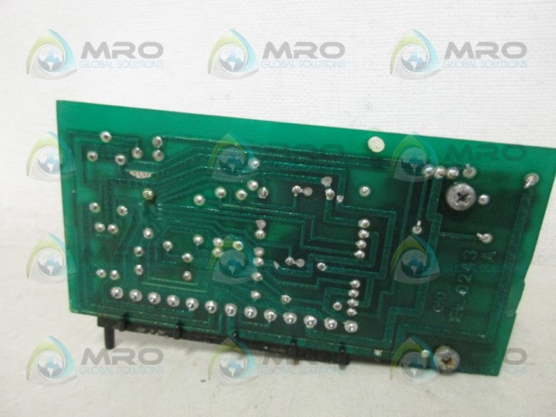ERHARDT & LEIMER RK1101 PCB BOARD UNMP