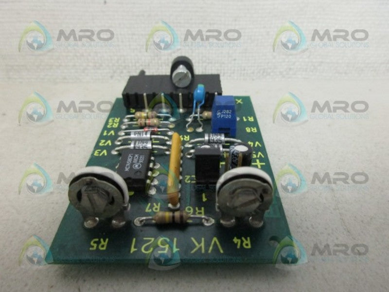 ERHARDT & LEIMER VK-1521 AMPLIFIER BOARD NSNP