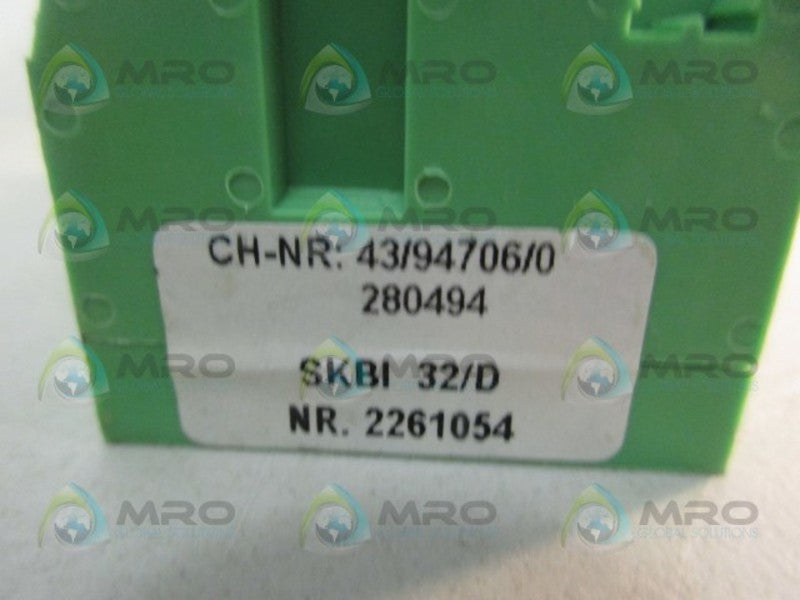 PHOENIX CONTACT 2261054 CARD BLOCK PLUG IN NSNP