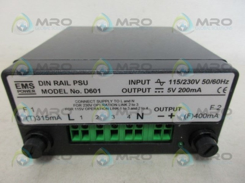 RS COMPONENTS 278-6447 POWER SUPPLY NSMP