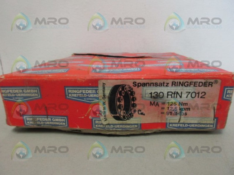 RINGFEDER 130RFN7012 BUSHING ASSEMBLY NSMP