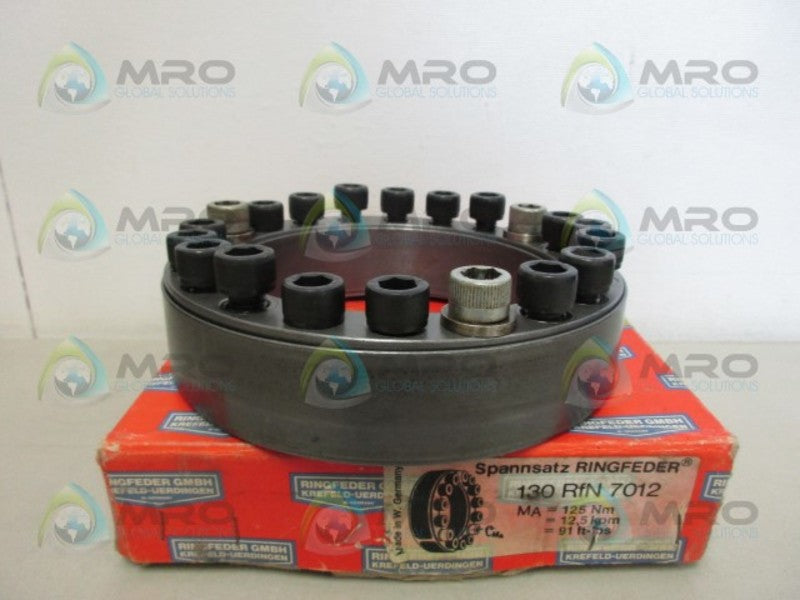 RINGFEDER 130RFN7012 BUSHING ASSEMBLY NSMP