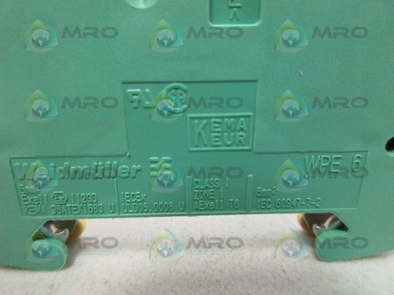 WEIDMULLER WPE6 TERMINAL BLOCK NSNP