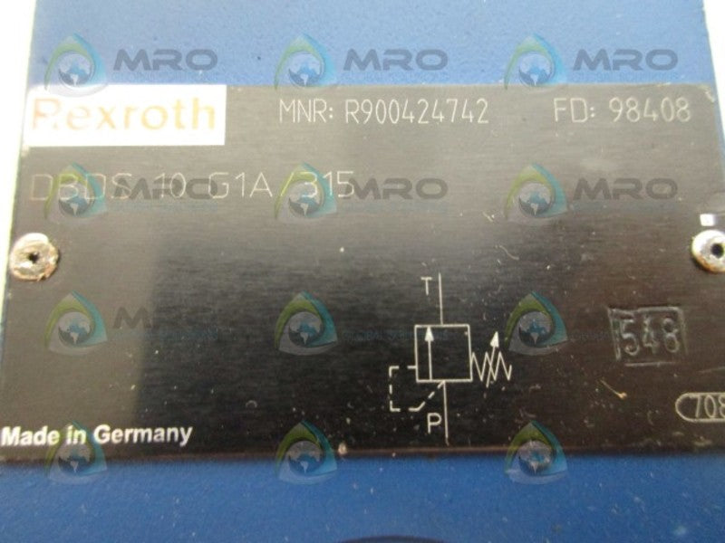 REXROTH R900424742 PRESSURE RELIEF VALVE NSNP