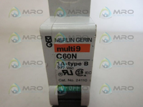 MERLIN GERIN 24110 CIRCUIT BREAKER 1A NSNP