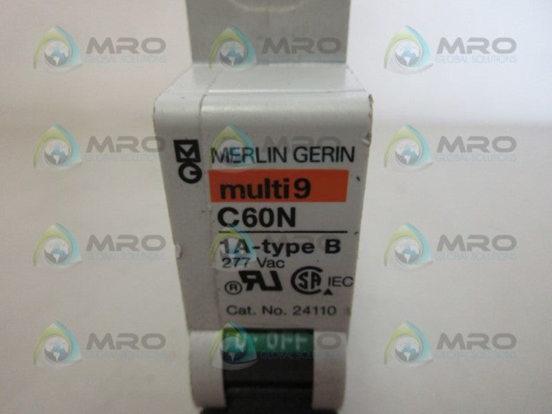 MERLIN GERIN 24110 CIRCUIT BREAKER 1A NSNP