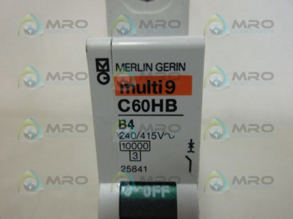 MERLIN GERIN 25841 CIRCUIT BREAKER 4A NSNP