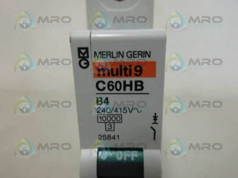 MERLIN GERIN 25841 CIRCUIT BREAKER 4A NSNP
