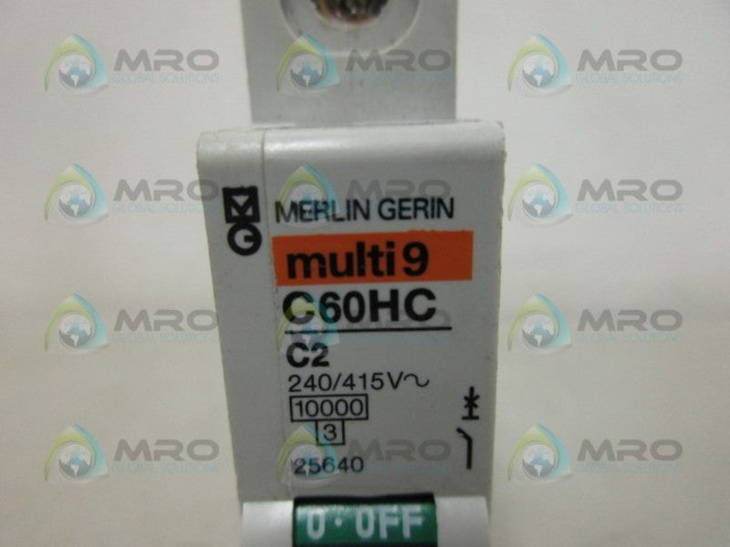 MERLIN GERIN 25640 CIRCUIT BREAKER 2A NSNP