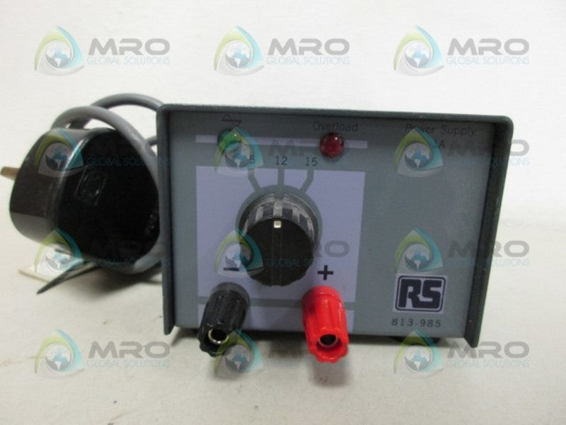 RS COMPONENTS 813-985 POWER SUPPLY UNMP