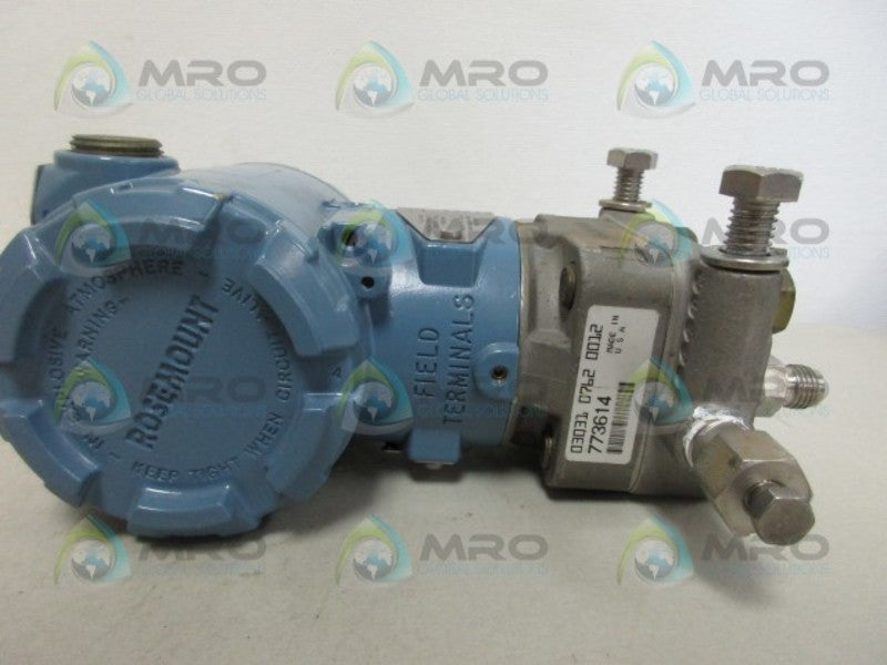 ROSEMOUNT 2051CD1A22A2AB4 PRESSURE TRANSMITTER UNMP