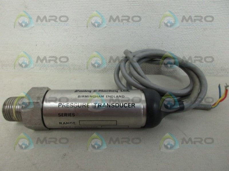 BAILEY & MACKEY 457C PRESSURE TRANSDUCER UNMP