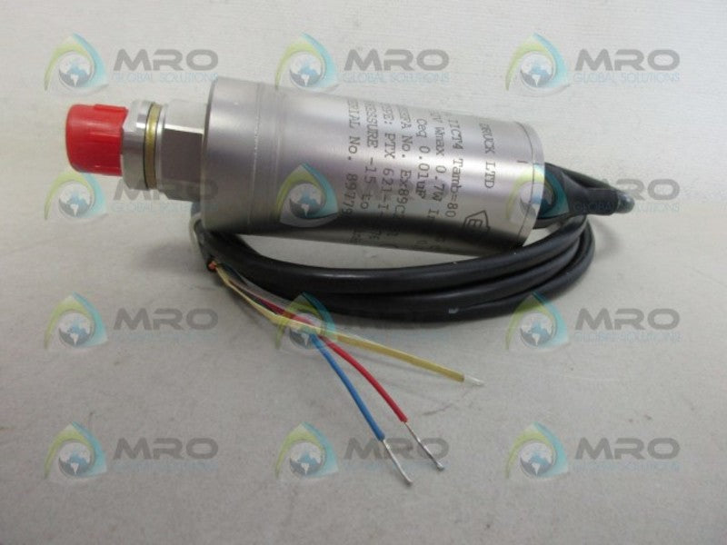 DRUCK PTX621-I-1176 PRESSURE TRANSMITTER W/ CORD NSNP