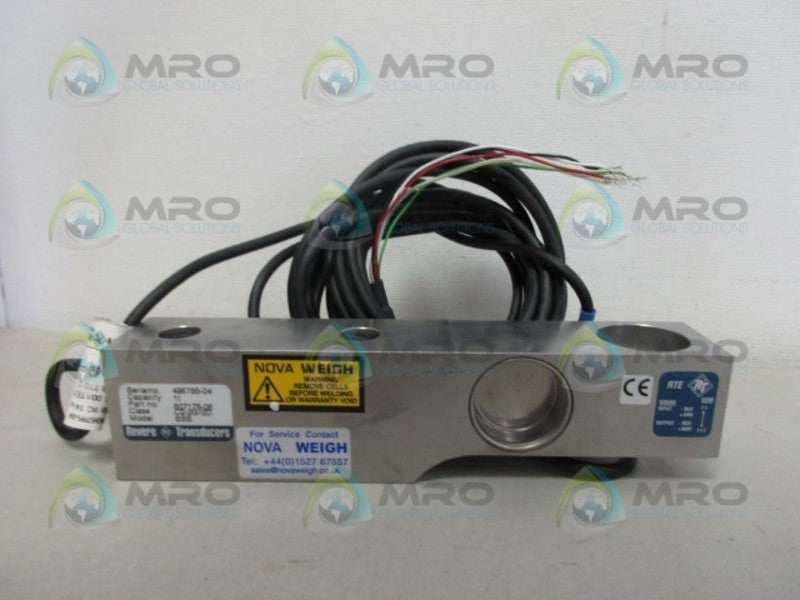 REVERE TRANSDUCERS SSB-C2-1t-2G/2D 607175-06 LOAD CELL 1t NSNP
