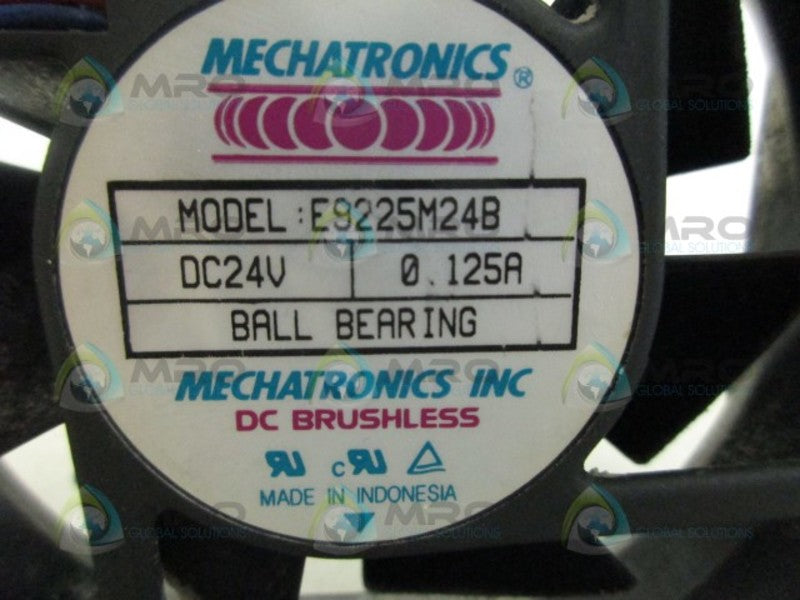 MECHATRONICS E9225M248 DC BRUSHLESS FAN UNMP
