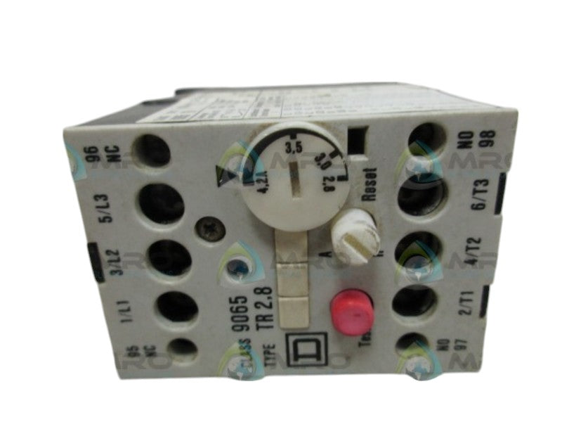 SQUARE D 9065-TR2,8 CONTACTOR UNMP