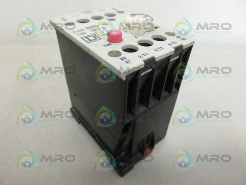 SQUARE D 9065-TR2,8 CONTACTOR UNMP
