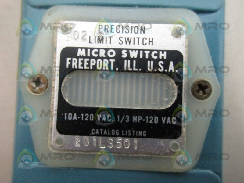 HONEYWELL 201LS501 LIMIT SWITCH NSMP