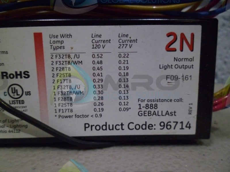 GENERAL ELECTRIC GE232MVPS-N BALLAST NSNP