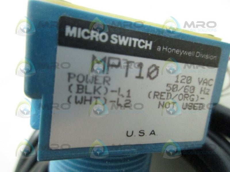 HONEYWELL MPT10 120VAC 50/60HZ MICROSWITCH NSMP