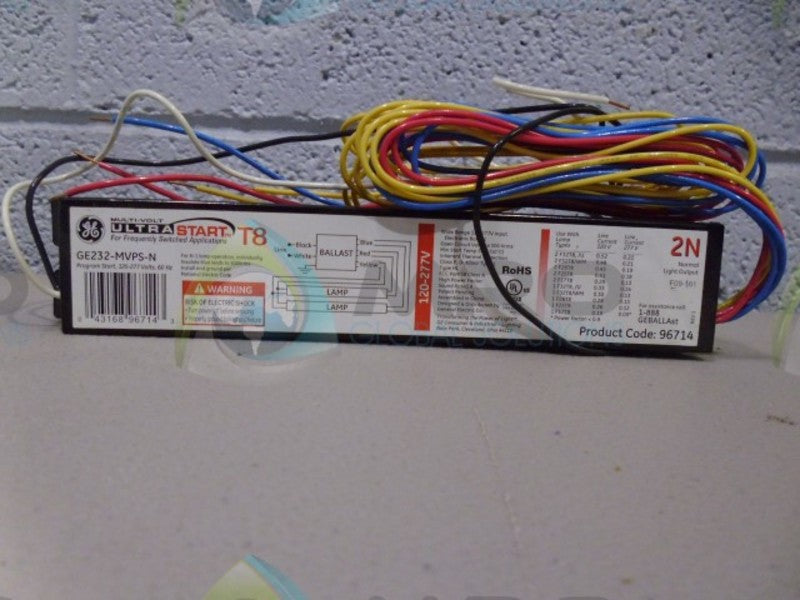GENERAL ELECTRIC GE232MVPS-N BALLAST NSNP