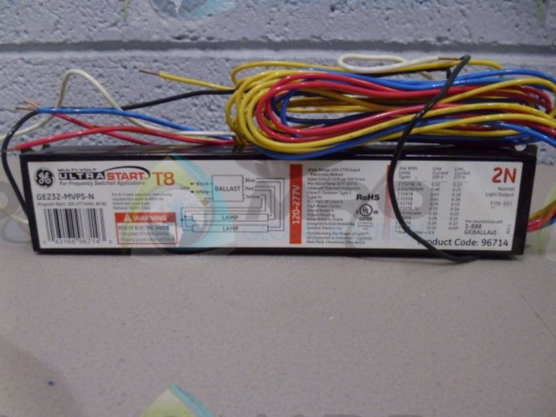 GENERAL ELECTRIC GE232MVPS-N BALLAST NSNP