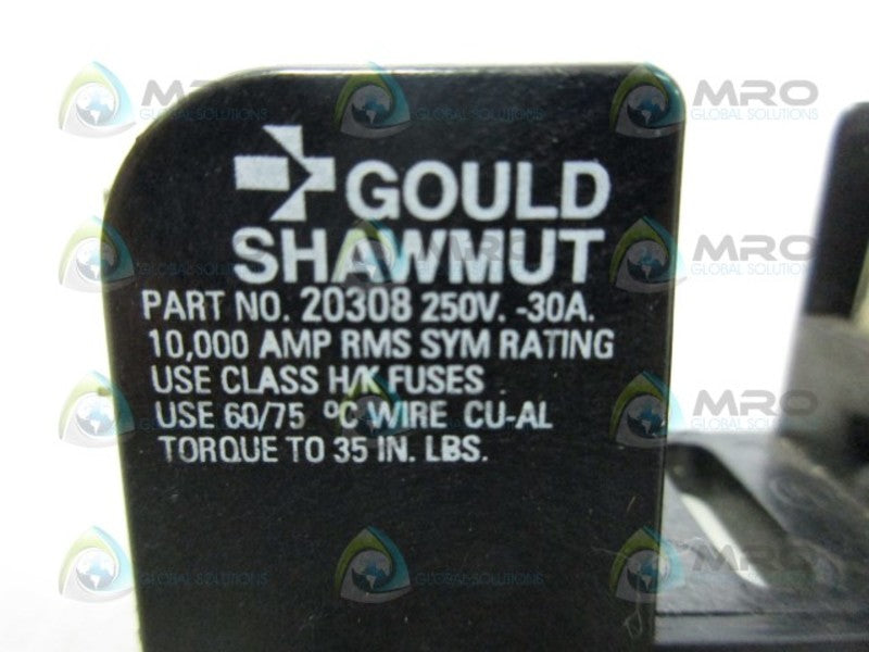 GOULD SHAWMUT 20308 FUSE HOLDER  NSNP