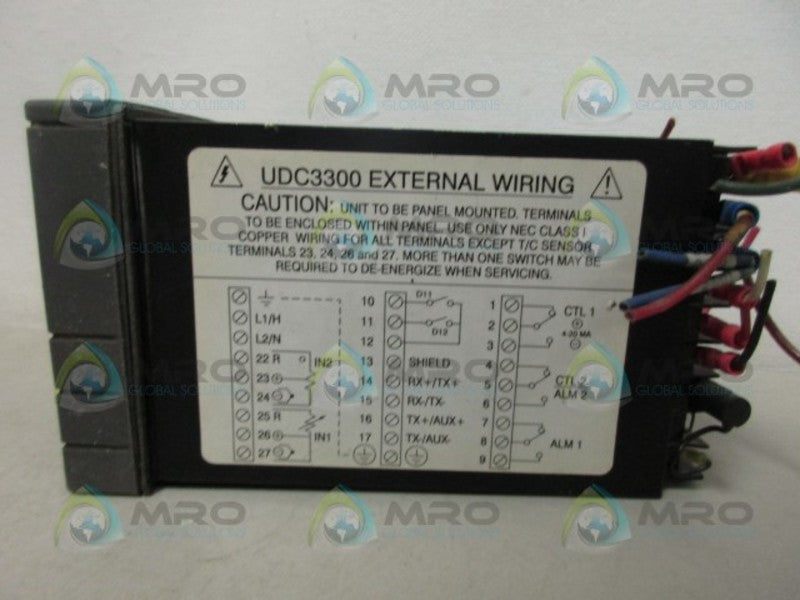HONEYWELL DC330B-EE-000-22-100000-00-0 TEMPERATURE CONTROLLER UNMP