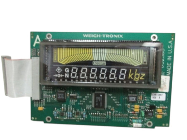 WEIGH-TRONIX 52308-0018 WEIGHT SCALE DISPLAY BOARD NSNP