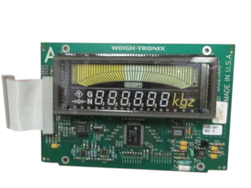 WEIGH-TRONIX 52308-0018 WEIGHT SCALE DISPLAY BOARD NSNP
