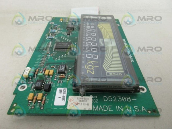 WEIGH-TRONIX 52308-0018 WEIGHT SCALE DISPLAY BOARD NSNP