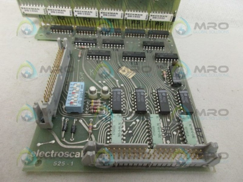ELECTROSCALE 525-1 CIRCUIT BOARD UNMP