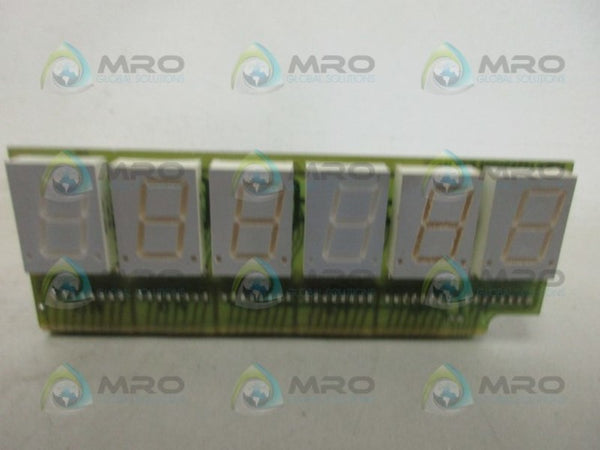 ELECTROSCALE 525-1 CIRCUIT BOARD UNMP