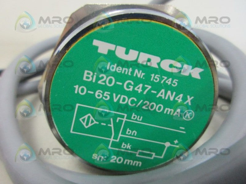 TURCK Bi20-G47-AN4X PROXIMITY SENSOR SWITCH NSNP