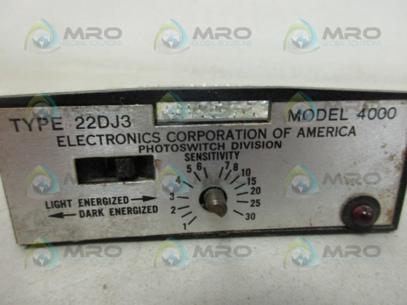 ECA 22DJ3 PHOTOSWITCH UNMP