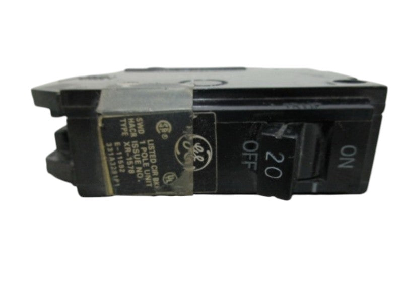 GENERAL ELECTRIC XR-1578 CIRCUIT BREAKER 1PL 20AMP UNMP